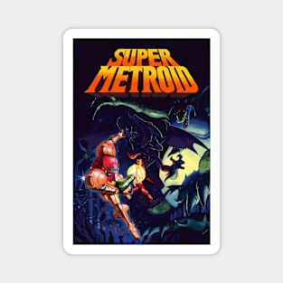 SuperMtroid Print on Front & Back Magnet