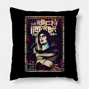 Science Fiction Double Feature Rocky Horror Show Graphic Tee Pillow