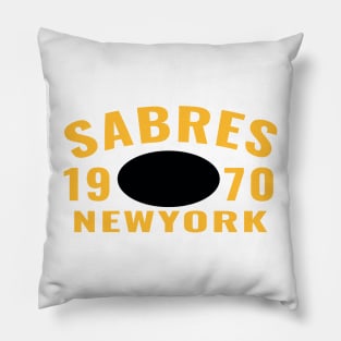 sabres newyork Pillow