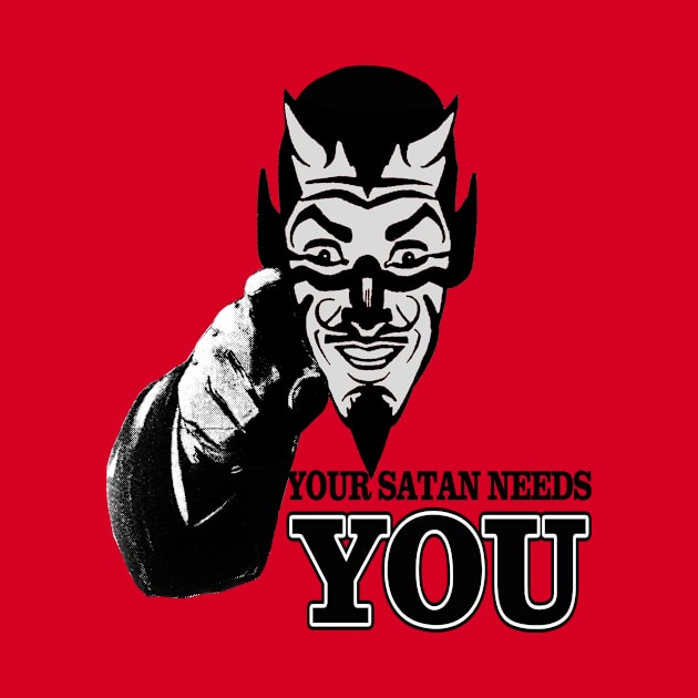 Your Satan Needs You by artpirate