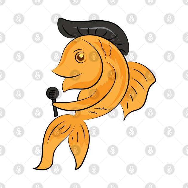 Singing Fish" - A hair-raising by Color_U