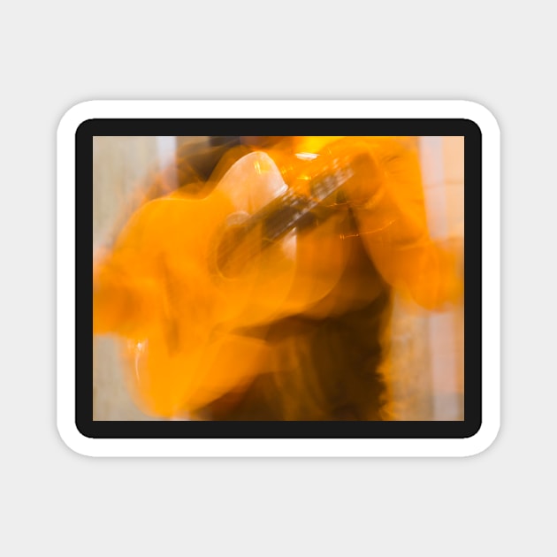 Blurred guitarist Magnet by sma1050