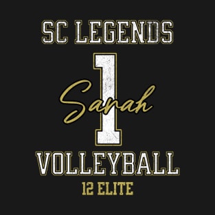 Sarah #1 SC Legends (12 Elite) - Black T-Shirt