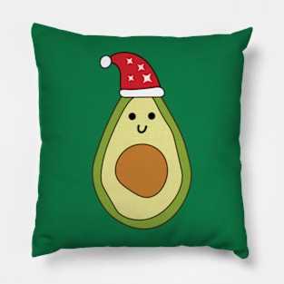 Avocado christmas Pillow