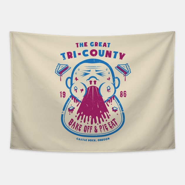 Tri-County Pie Eater Tapestry by Stationjack