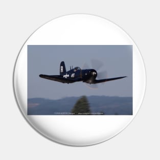 F4U-7 Corsair Flyby Pin