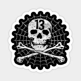 13 Skull and Bones Magnet