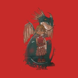 A girl and her dragon T-Shirt