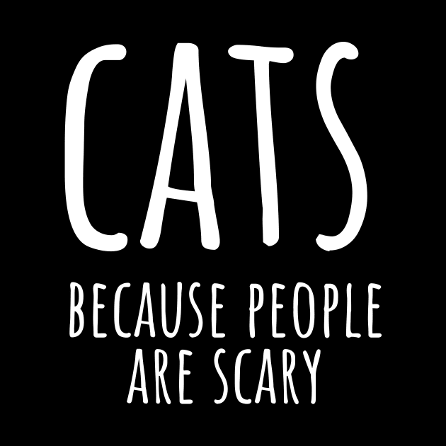 Cats because people are scary by D_esigns