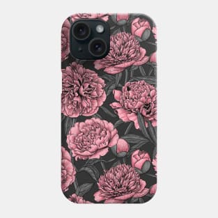 Night peony garden 2 Phone Case