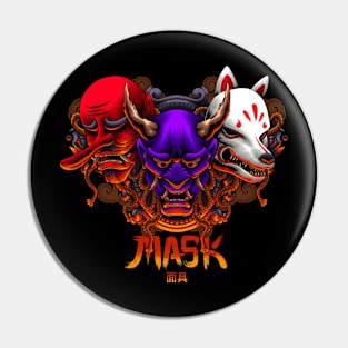 japan mask Pin