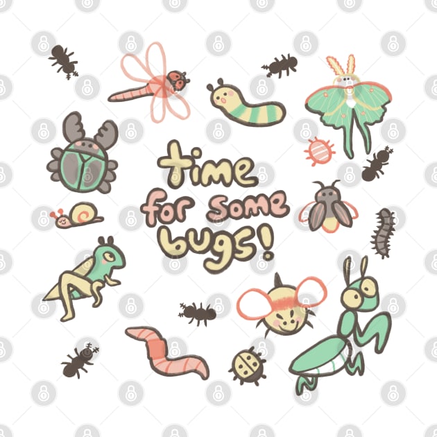 TIME FOR BUGS! by Mazzlebee