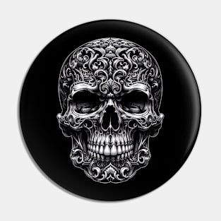 Gothic Skull Pin