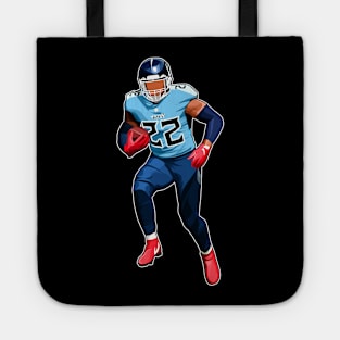 Derrick Henry #22 Runs With Ball Tote