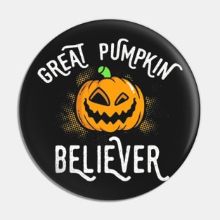 Great Pumpkin Believer Pin