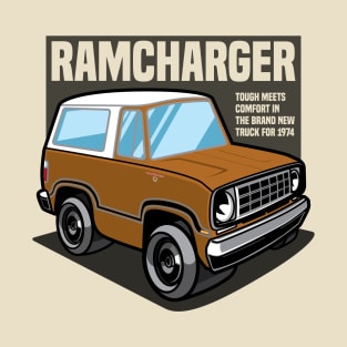 Medium Gold Ramcharger - 1974 T-Shirt