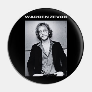 Warren Zevon Pin