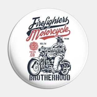 Firefighter Dad Pin