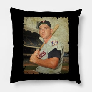 Harmon Killebrew in Minnesota Twins Pillow