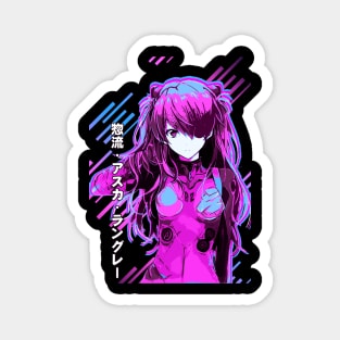 Asuka Langley Magnet