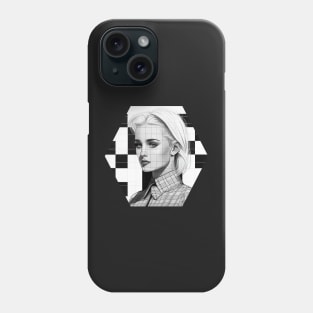 Pretty Mod Girl Phone Case