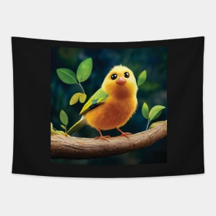 Cute Yellow Canary Tapestry