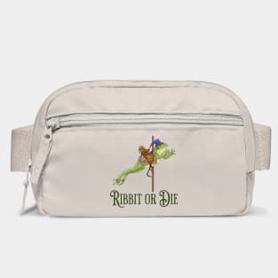 Funny Frog Carousel Ride (Ribbit) or Die pun Bag