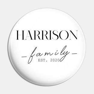 Harrison Family EST. 2020, Surname, Harrison Pin