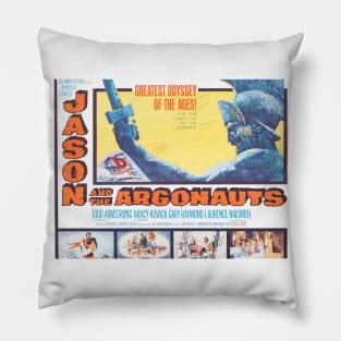 Jason and the Argonauts Movie Poster Pillow