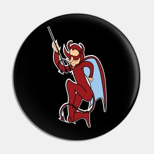 Satan Man Pin