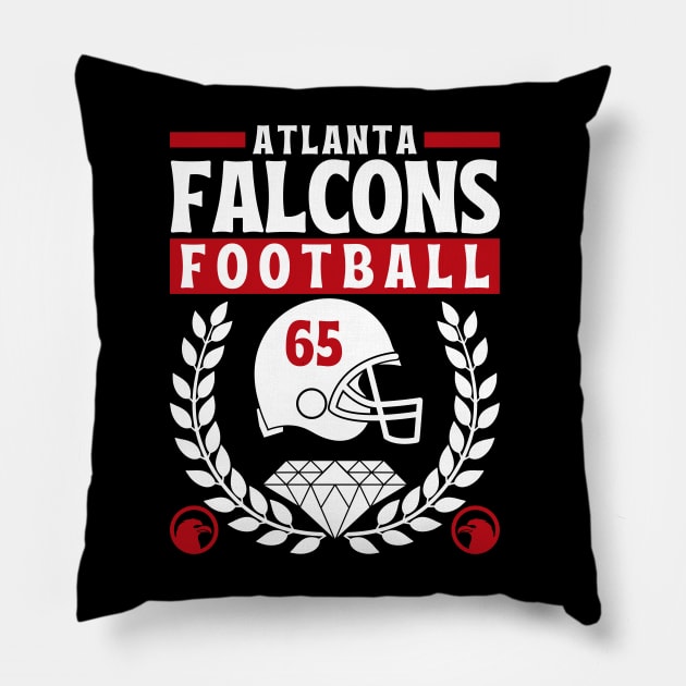 Atlanta Falcons 1965 Football Edition 2 Pillow by Astronaut.co