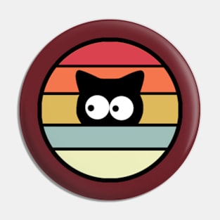 Kitty Circle Pin