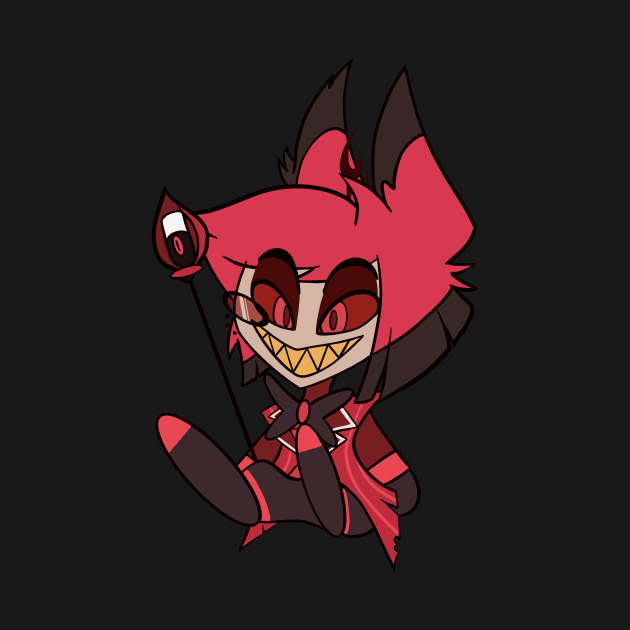 Hazbin Hotel - Alastor by Pastelpandabum