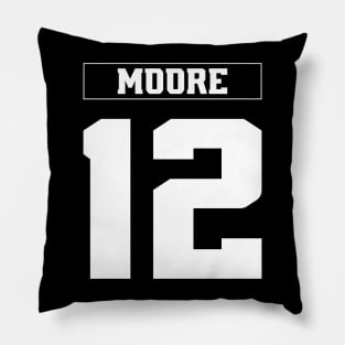 DJ Moore Football Pillow