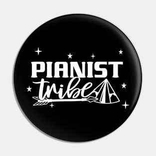 Best Pianist Tribe Retirement 1st Day of Work Appreciation Job Pin