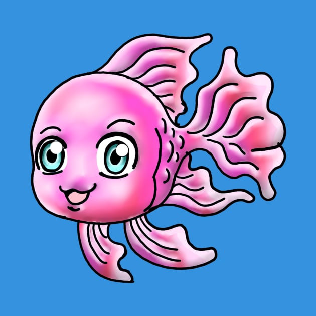 PINK FISH by MIZART