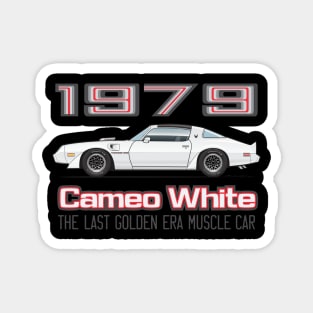 Factory Colors-Cameo White w. Argent Graphics Magnet