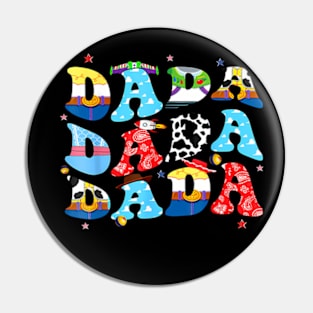 Toy Story Dada Boy Dad Father Day For Mens Pin