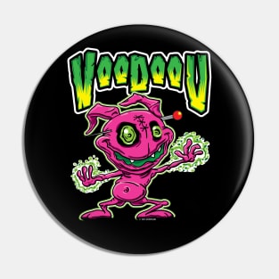 VooDoo U Raggedy Rabbit Pin