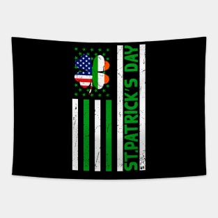 American Ireland Shamrock St Patrick's Day Tapestry