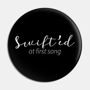 Swift'ed at first song Pin