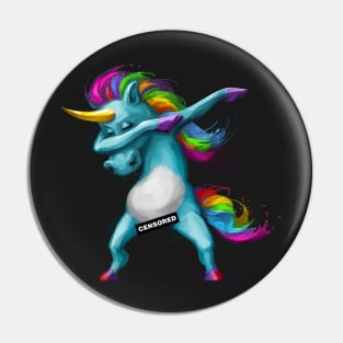 Dabbing Unicorn Pin