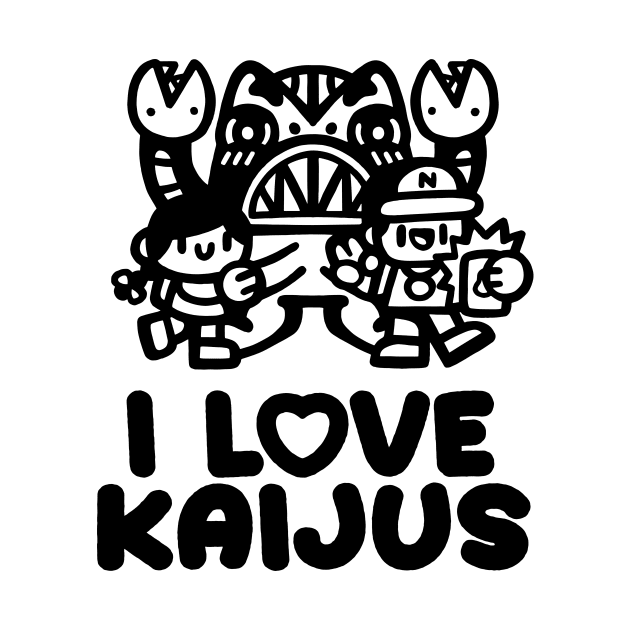 Kaijus just need friends II by RedOni Clothing