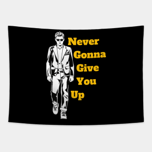 Never Gonna Give You Up Tapestry