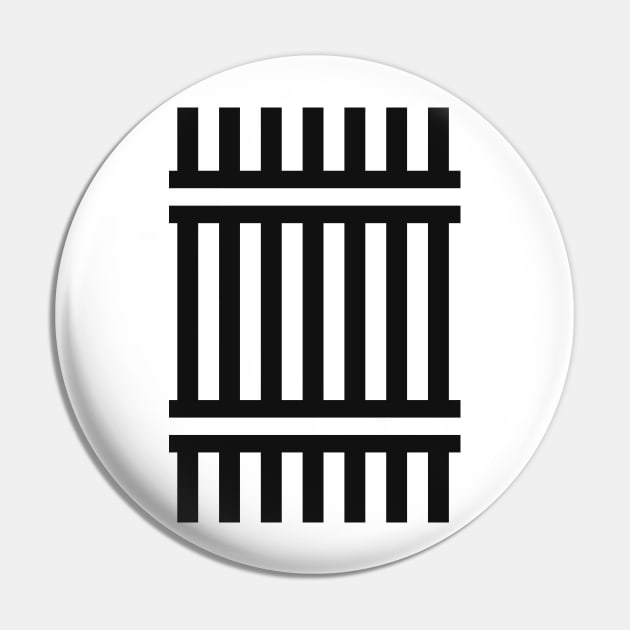 Jail Break Bar Code Pin by ninasilver