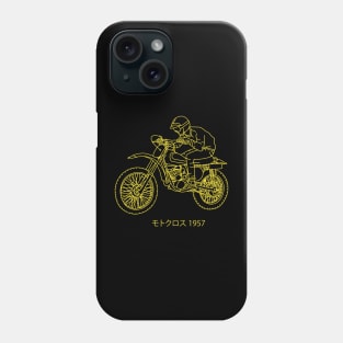 Vintage Moto Cross Phone Case