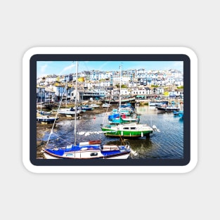 Brixham Harbour, Devon Magnet