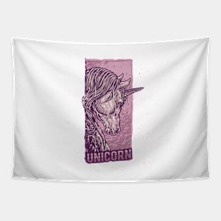 unicorn vintage Tapestry