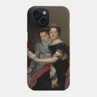 The Sisters Zenaide and Charlotte Bonaparte by Jacques-Louis David Phone Case