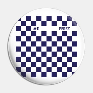 Sergio Perez Racing Flag - 2022 Season Pin
